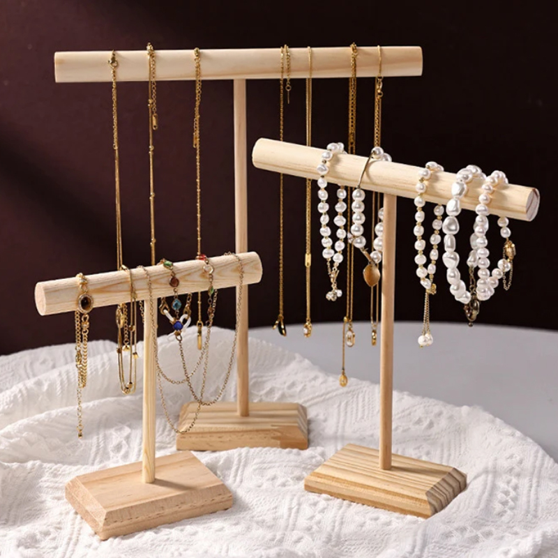 Jewelry Store For Watches - Schmuck Lagerung Display Rack Massivholz Armband