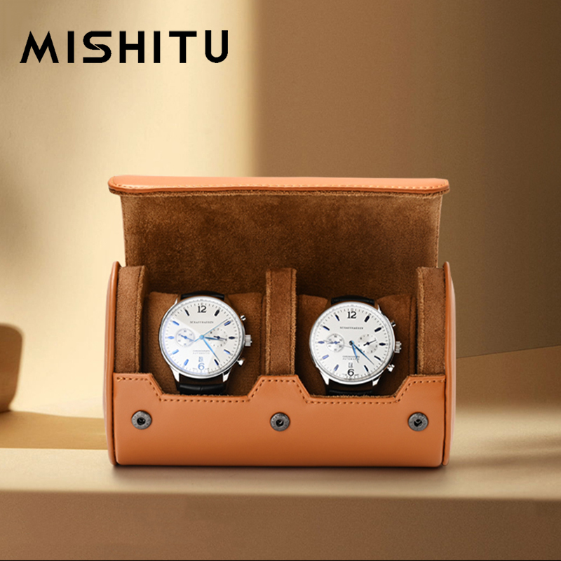 Jewelry Watches Box - MISHITU 1/2/3-Slot Uhr Lagerung Rolle Reisetasche