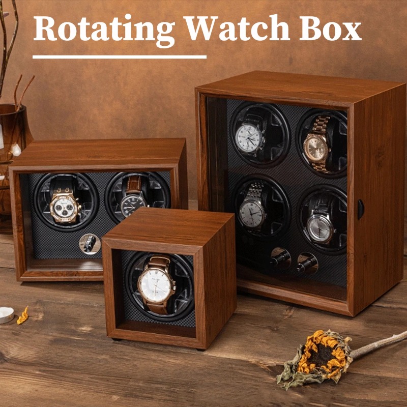 Jewelry Store For Watches - USB-Uhrenbeweger für Automatikuhren 4/2/1 Fächer Uhrenschüttler
