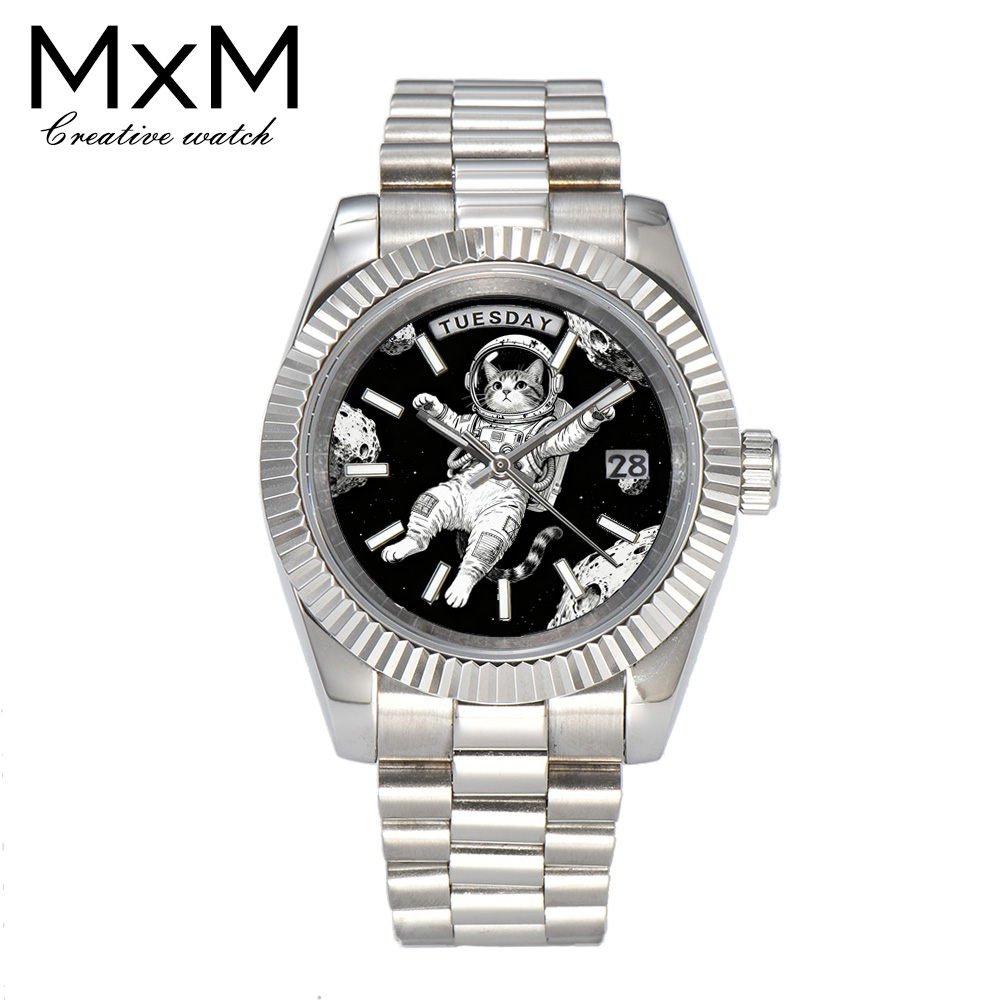 Jewelry For Watches - Kreative Herrenuhr 40 mm/36 mm Miyota