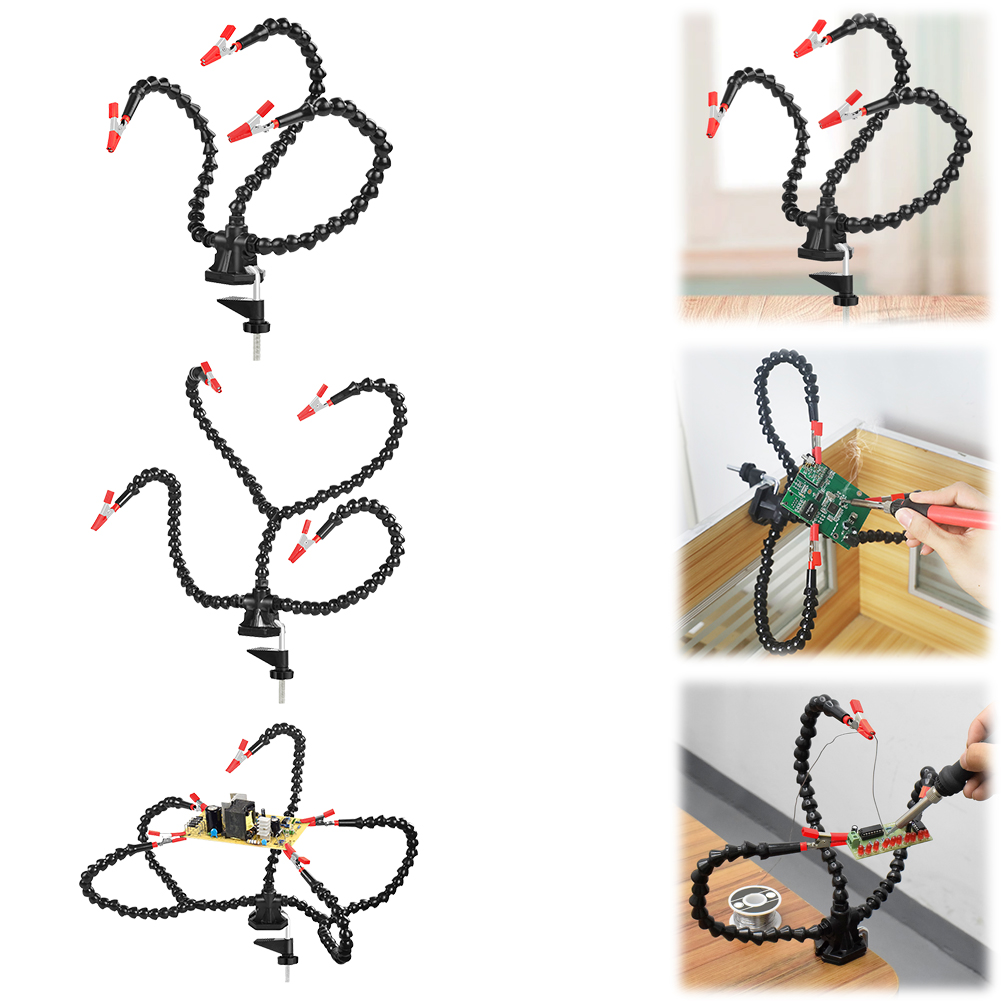 Jewelry Repair & Watches Reviews - Schreibtischklemme zum Löten, drittes Handwerkzeug, 3/4/5