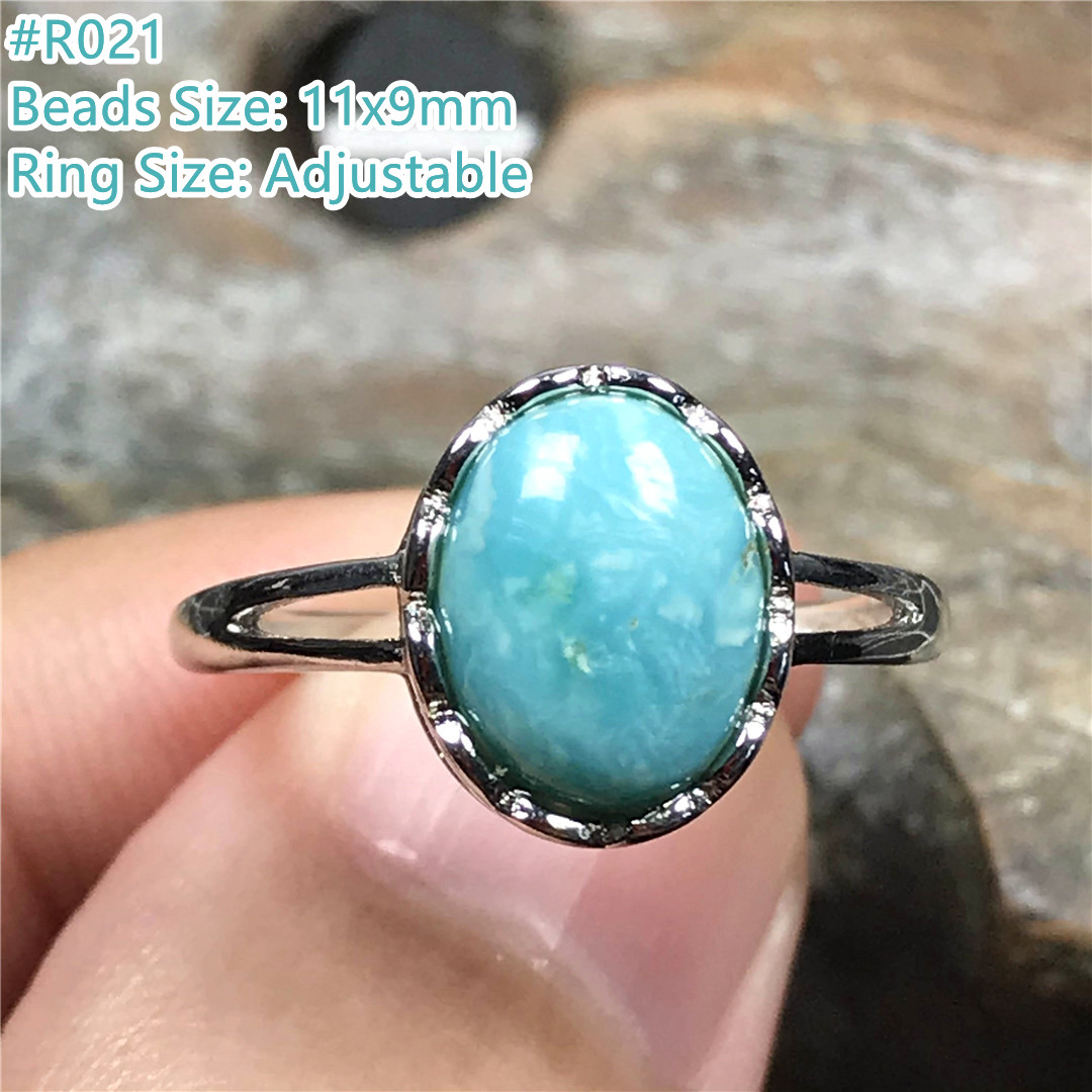 Turquoise Stone Ring - Top Natürlicher Türkis Ring Schmuck Für