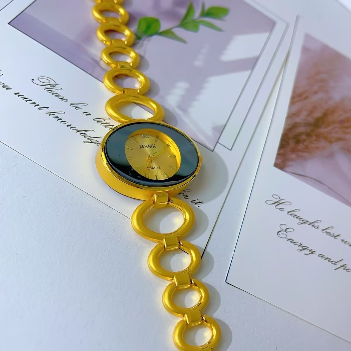 Jewelry For Watches - Neue amerikanische 24K vergoldete Uhr Hochzeit