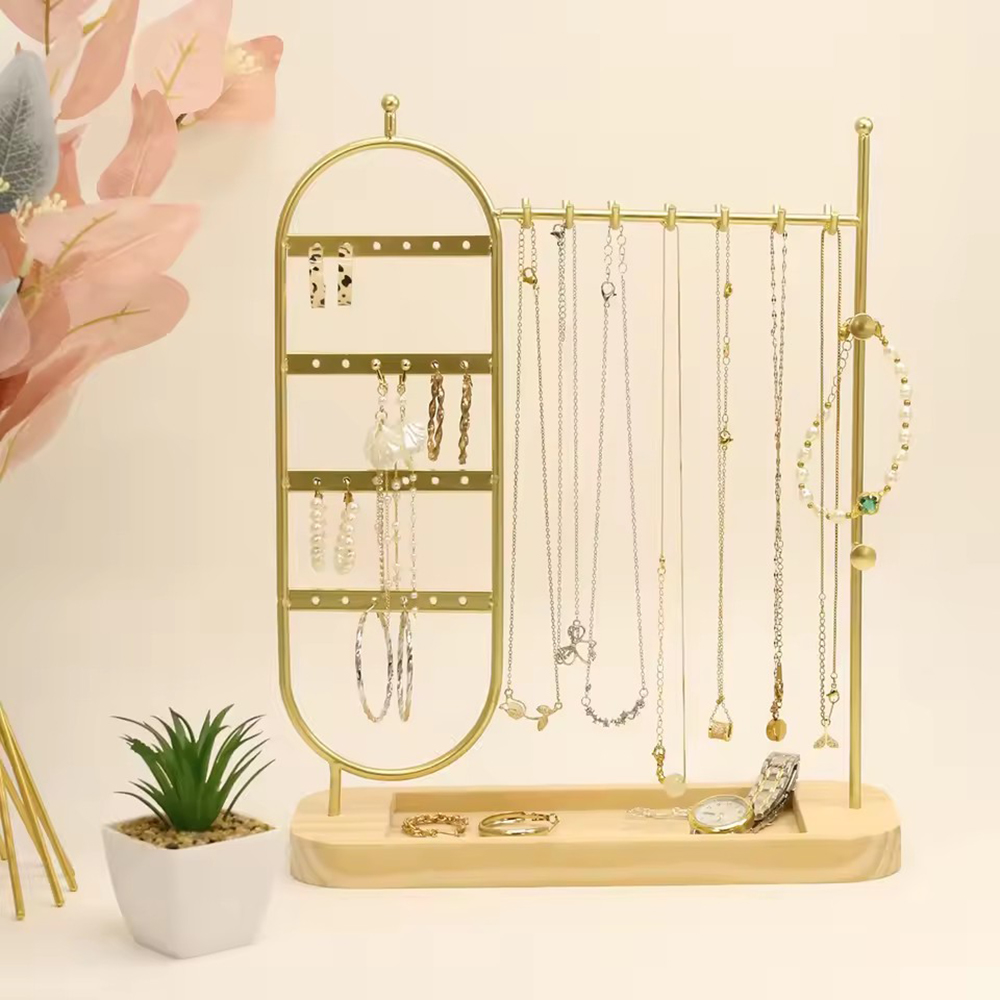 1, Desktop-Schmuckständer mit  – Jewelry Store For Watches Bewertung und Preis
