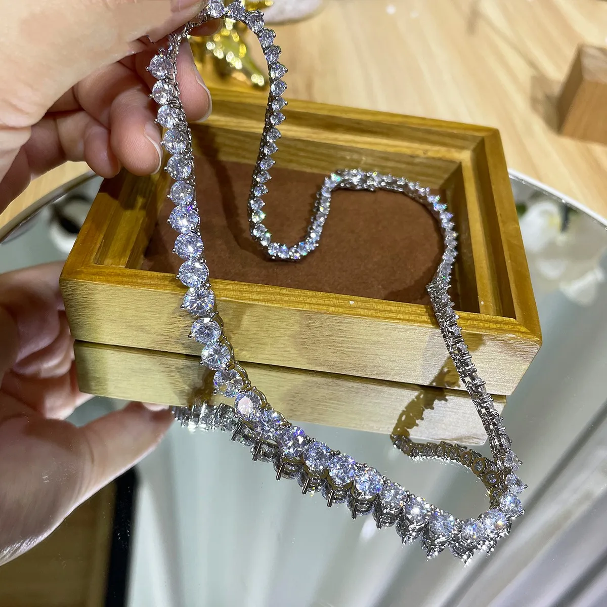 Luxus Designer 7mm vereist Ten – Crystal Choker Necklace Bewertung und Preis