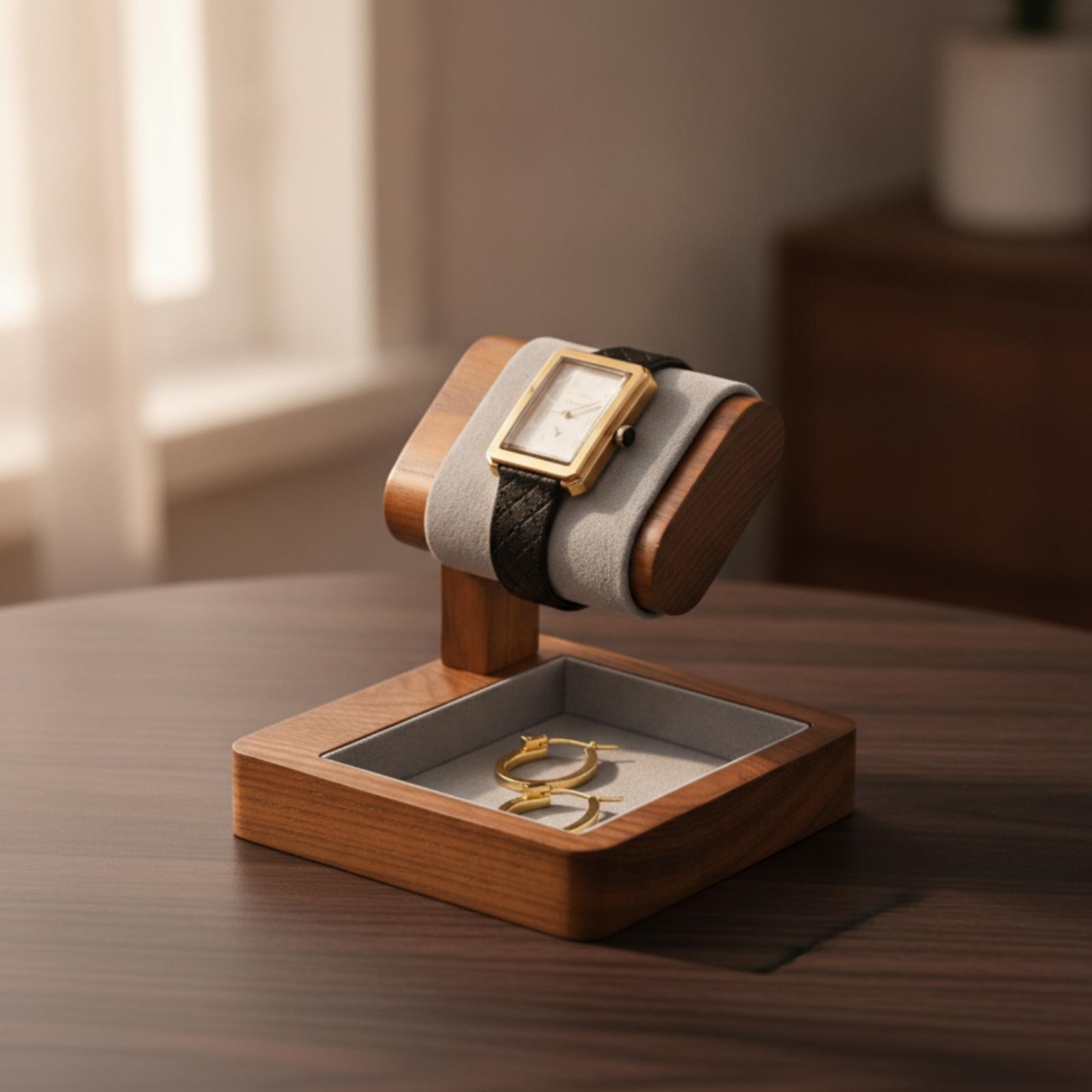 Massivholz-Uhrenhalter-Organiz – Jewelry Store For Watches Bewertung und Preis