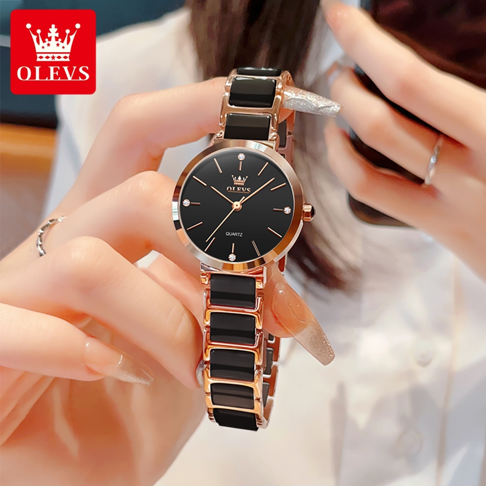 OLEVS Damenuhr 5877, luxuriöse – Jewelry For Watches Bewertung und Preis