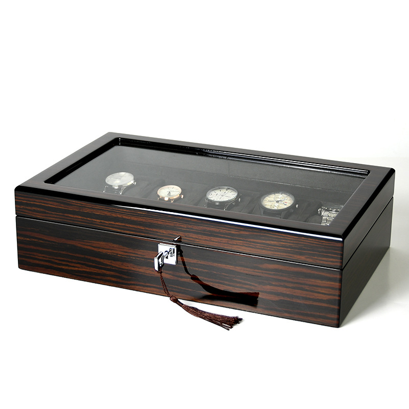Hxl Holz-Klavierlack-Uhrenbox  – Jewelry Watches Box Bewertung und Preis