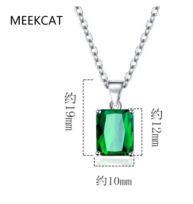 Smaragdschliff Blauer Topas Kü – Crystal Choker Necklace Bewertung und Preis