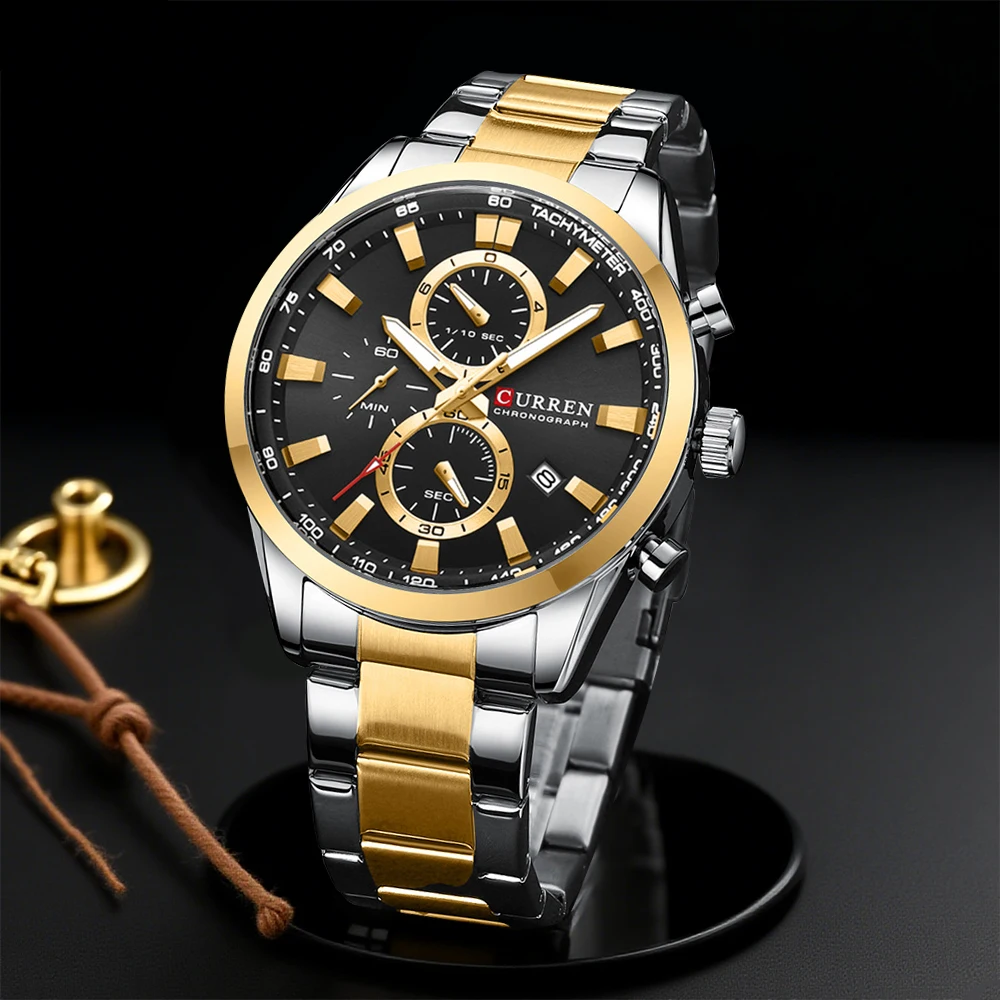 CURREN Casual Quarz Chrono Spo – Jewelry For Watches Bewertung und Preis