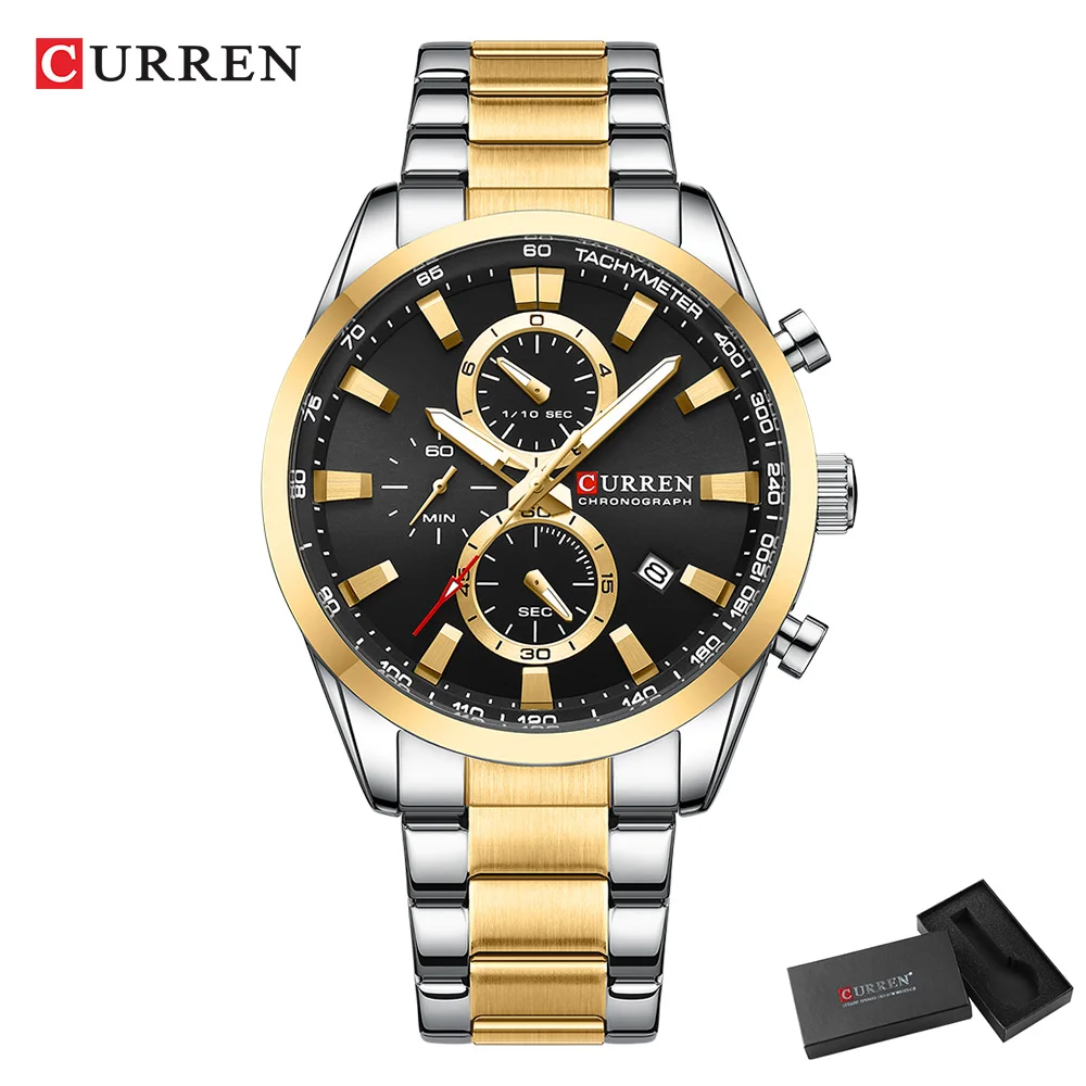 CURREN Casual Quarz Chrono Spo – Jewelry For Watches Bewertung und Preis