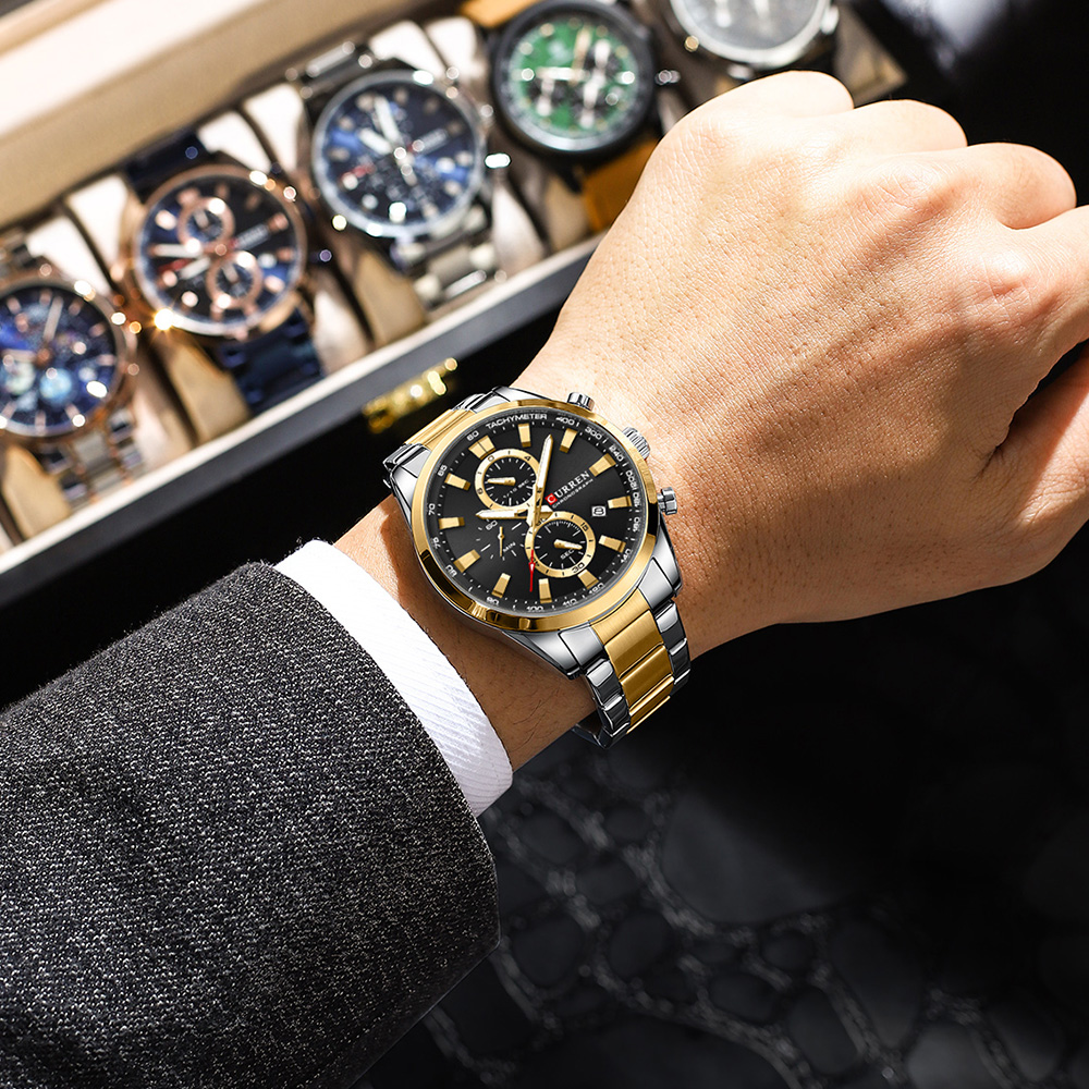 CURREN Casual Quarz Chrono Spo – Jewelry For Watches Bewertung und Preis