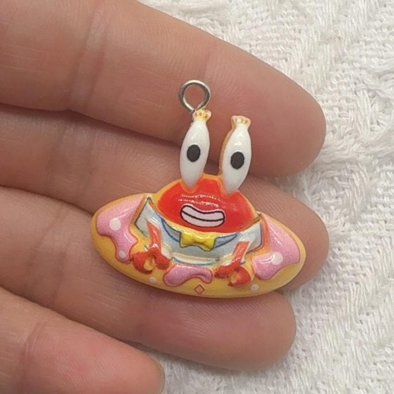 10 Stück Cartoon-Harzanhänger, – Drop Earrings Bewertung und Preis