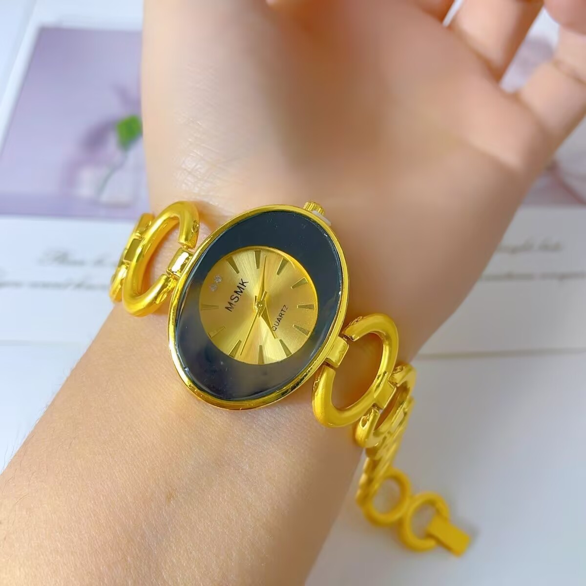 Neue amerikanische 24K vergold – Jewelry For Watches Bewertung und Preis