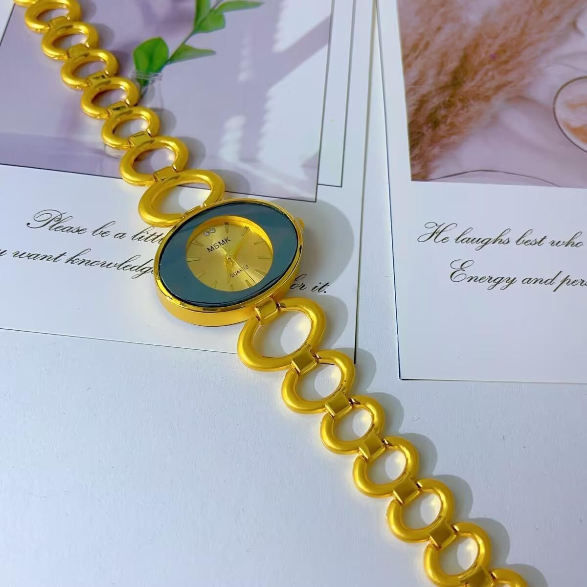 Neue amerikanische 24K vergold – Jewelry For Watches Bewertung und Preis